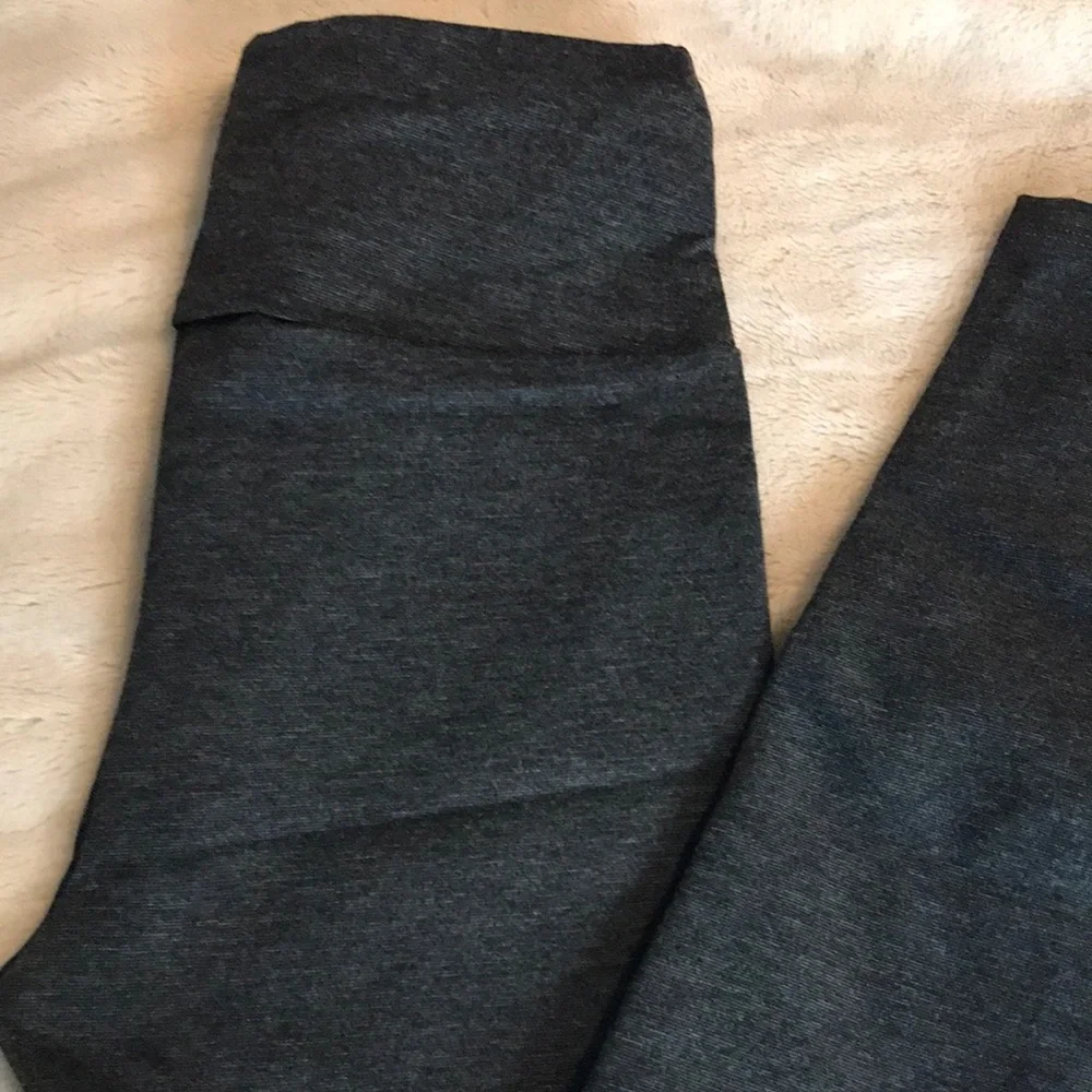 NWT INC Dark Gray High-Waisted Leggings SZ XS